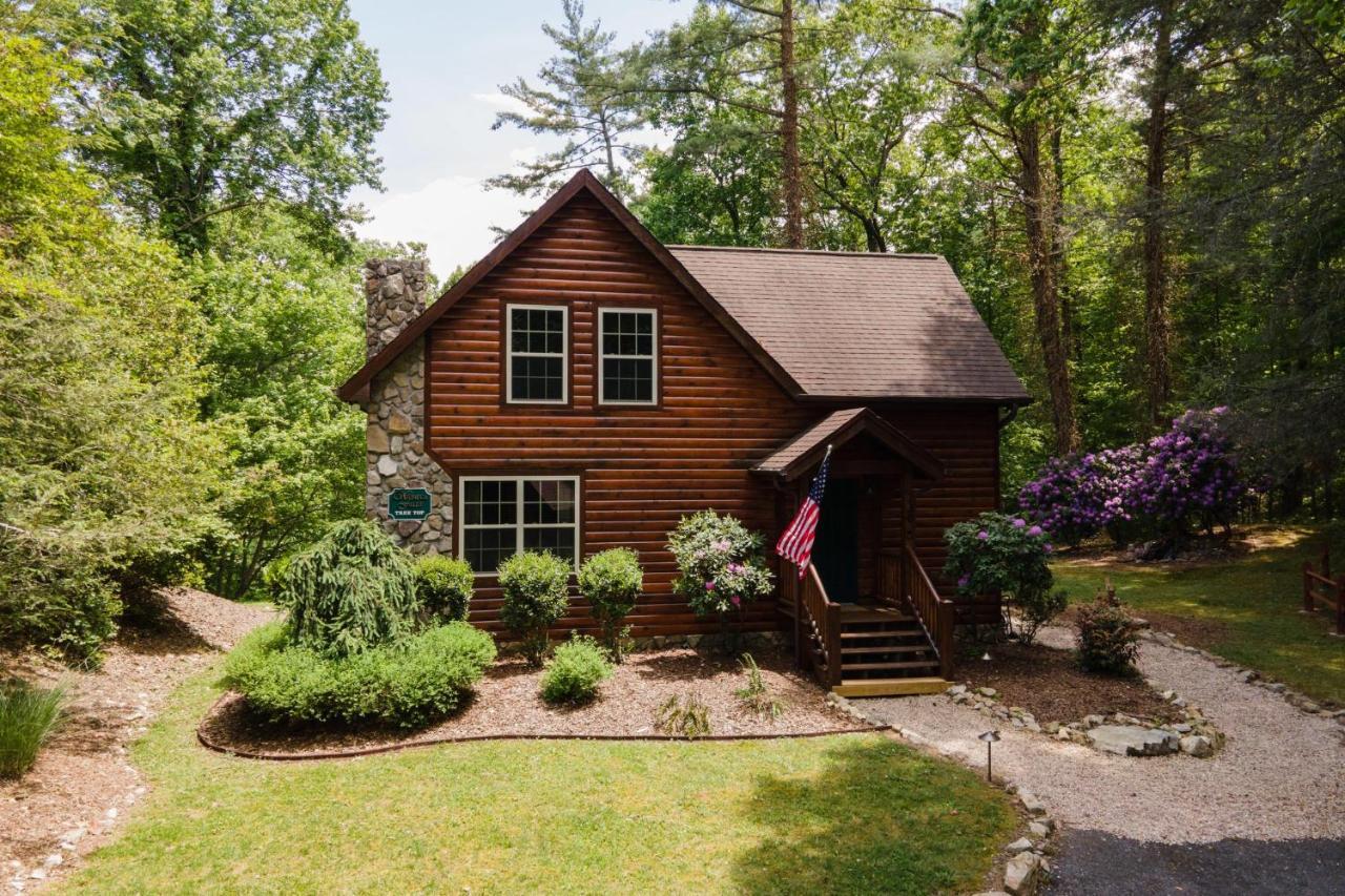 Tree Top Lodge - Gorgeous Lake Cabin With Hot Tub & Magnificent Views Of Forests And Mountains! Cabin Butler Bagian luar foto